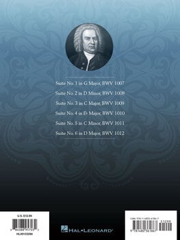Note Hal Leonard Cello Suites For Electric Bass Note - 6