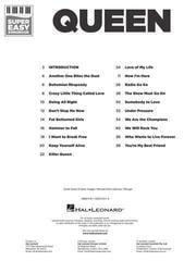 Noty Hal Leonard Queen - Super Easy Songbook Noty - 1