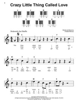 Notis Hal Leonard Queen - Super Easy Songbook Notis - 6
