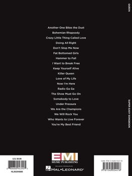 Notis Hal Leonard Queen - Super Easy Songbook Notis - 7