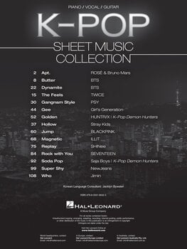Noty Hal Leonard K-Pop Sheet Music Collection Noty - 2