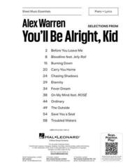 Noten Hal Leonard Alex Warren-Selections from You'll Be Alright, Kid Noten - 1
