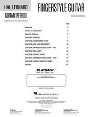Noty Hal Leonard Fingerstyle Guitar Method Noty - 1