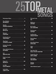 Noty Hal Leonard 25 Top Metal Songs - Tab. Tone. Technique. Noty - 2