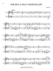 Noty Hal Leonard Folk Songs for Violin and Cello Duet Noty - 4