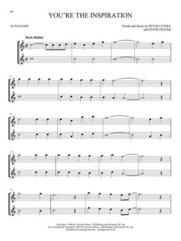 Notes Hal Leonard Classic Rock for Two Alto Saxes Notes - 5