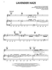Notes Hal Leonard Taylor Swift - Midnights (3AM Edition) Notes - 2