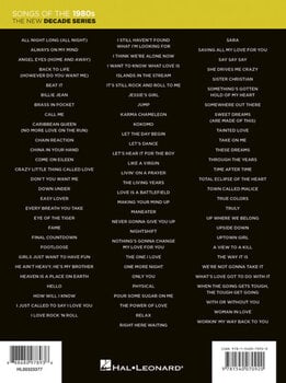 Noty Hal Leonard The New Decade Series: Songs of the 1980s Noty - 2