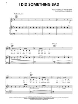 Noty Hal Leonard Taylor Swift - Reputation Noty - 5