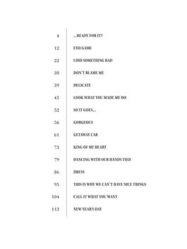 Noty Hal Leonard Taylor Swift - Reputation Noty - 7