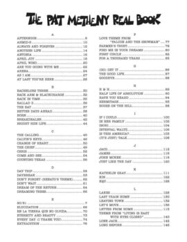 Natos Hal Leonard The Pat Metheny Real Book Natos - 2