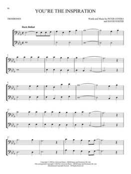 Notes Hal Leonard Classic Rock for Two Trombones Notes - 5
