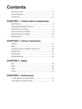 Natos Hal Leonard Fretless Bass - A Hands-On Guide Natos - 2