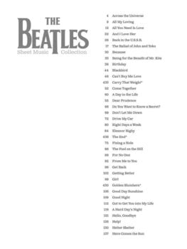 Natos Hal Leonard The Beatles Sheet Music Collection Natos - 2