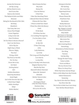 Natos Hal Leonard The Beatles Sheet Music Collection Natos - 6