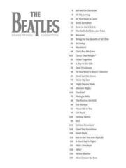 Notes Hal Leonard The Beatles Sheet Music Collection Notes - 6