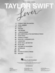 Noty Hal Leonard Taylor Swift - Lover Noty - 1