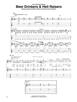 Notes Hal Leonard ZZ Top - Guitar Anthology Notes - 3