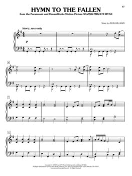 Note Hal Leonard The John Williams Easy Piano Anthology Note - 5