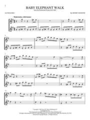 Notis Hal Leonard Movie Songs for Two Alto Saxes Notis - 2