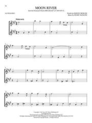 Notis Hal Leonard Movie Songs for Two Alto Saxes Notis - 4