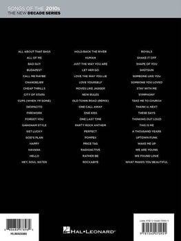 ноти Hal Leonard The New Decade Series: Songs of the 2010s ноти - 5
