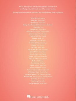 Noty Hal Leonard Peaceful Pop Piano Solos Noty - 6