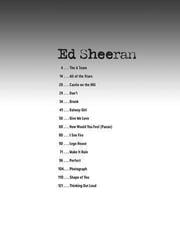 Noty Hal Leonard Ed Sheeran Noty - 1