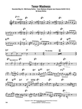 ноти Hal Leonard Sonny Rollins Omnibook ноти - 5