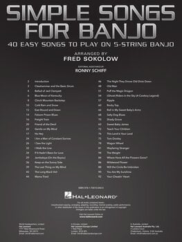 Noty Hal Leonard Simple Songs for Banjo Noty - 2