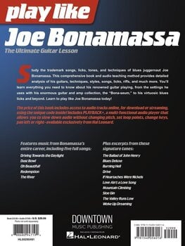 Notes Hal Leonard Play like Joe Bonamassa Notes - 14