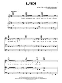 Noty Hal Leonard Billie Eilish - Hit Me Hard and Soft Noty - 2