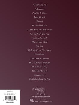 ноти Hal Leonard Best Of Billy Joel Piano Solos ноти - 6