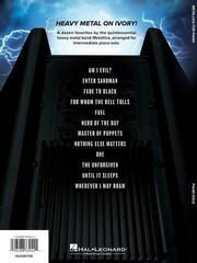 Noty Hal Leonard Metallica for Piano Solo Noty - 6