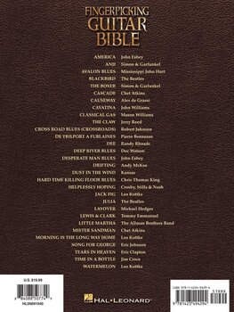 ноти Hal Leonard Fingerpicking Guitar Bible ноти - 7