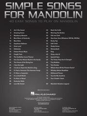 ноти Hal Leonard Simple Songs for Mandolin ноти - 1
