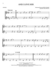 Noty Hal Leonard The Beatles for Two Violins Noty - 4