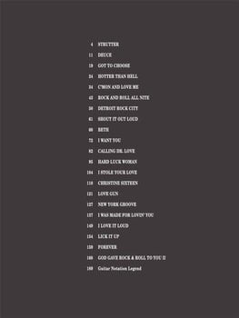 Notes Hal Leonard The Very Best of KISS Notes - 2