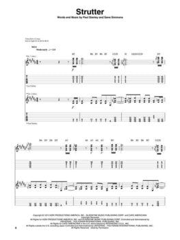 Notes Hal Leonard The Very Best of KISS Notes - 3