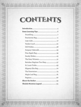Noty Hal Leonard Ragtime Fingerstyle Ukulele Noty - 2