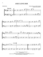 Noty Hal Leonard The Beatles for Two Trombones Noty - 4