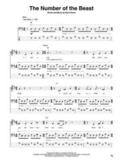 Noty Hal Leonard Iron Maiden Noty - 4