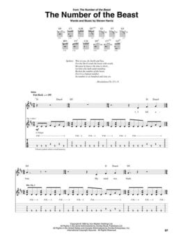 Natos Hal Leonard Iron Maiden Anthology Natos - 5