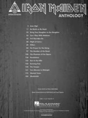Notes Hal Leonard Iron Maiden Anthology Notes - 7