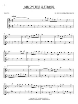 Notes Hal Leonard Classical Themes for Two Flutes Notes - 4