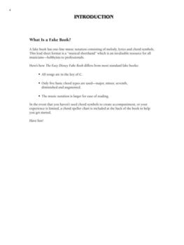 Noty Hal Leonard The Easy Disney Fake Book Noty - 4