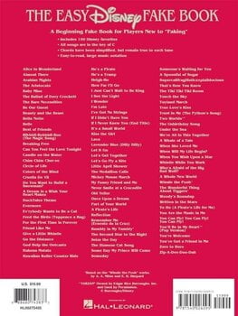 Noty Hal Leonard The Easy Disney Fake Book Noty - 6