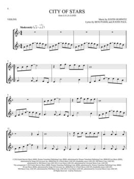 Notes Hal Leonard Movie Songs for Two Violins Notes - 4