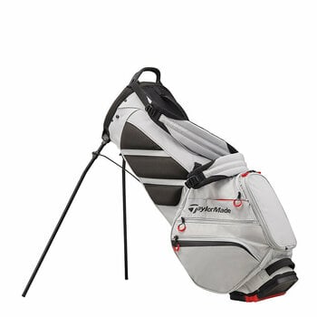 Golfbag TaylorMade Flextech Crossover Silver/Blood Orange Stand Bag 2019 - 5