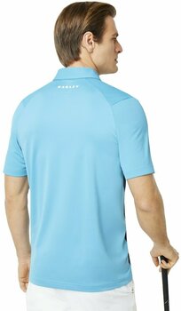 Polo Shirt Oakley Exploded Ellipse Stormed Blue L - 2